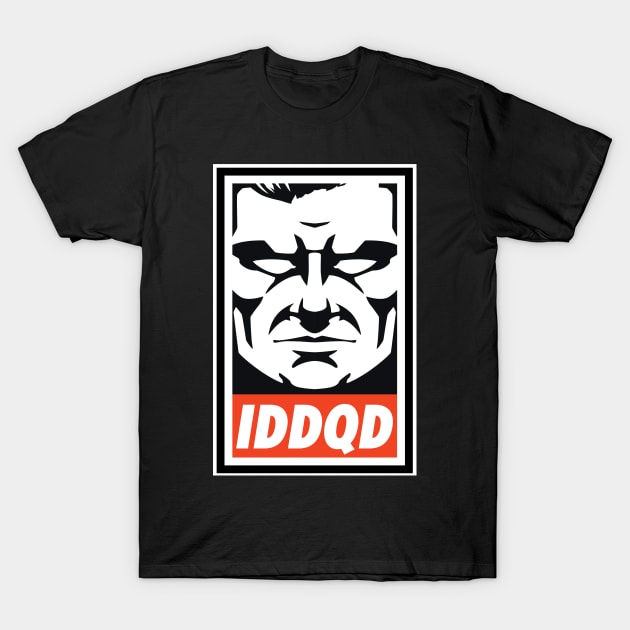 Obey the IDDQD T-Shirt by Hulkey